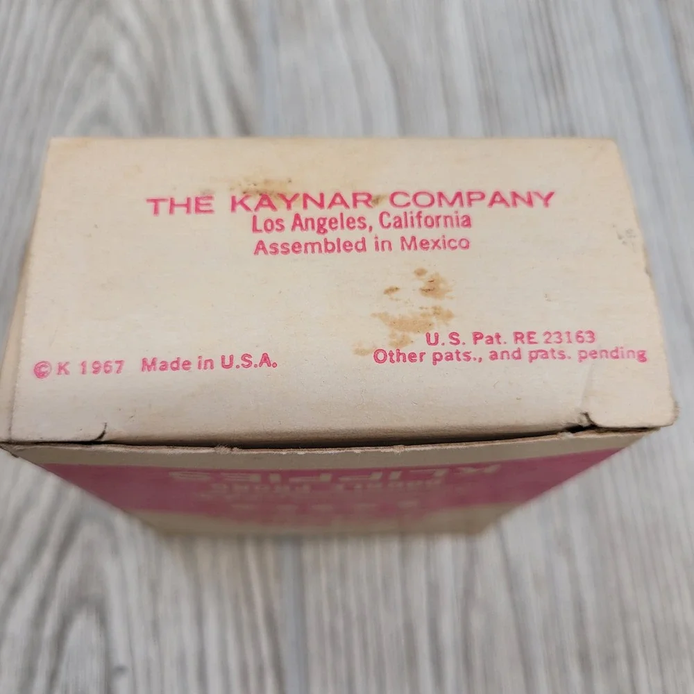 Lady Ellen Klippies Double Prong Metal Hair Clips L-100 Box Salon About 80 1960s